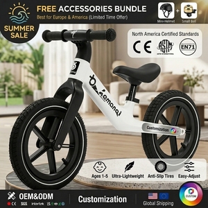 OEM Custom 12 Inch Kids Balance Bike Integrated Frame