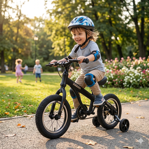 OEM ODM Durable 2-in-1 Children Balance Bike With Training Wheels