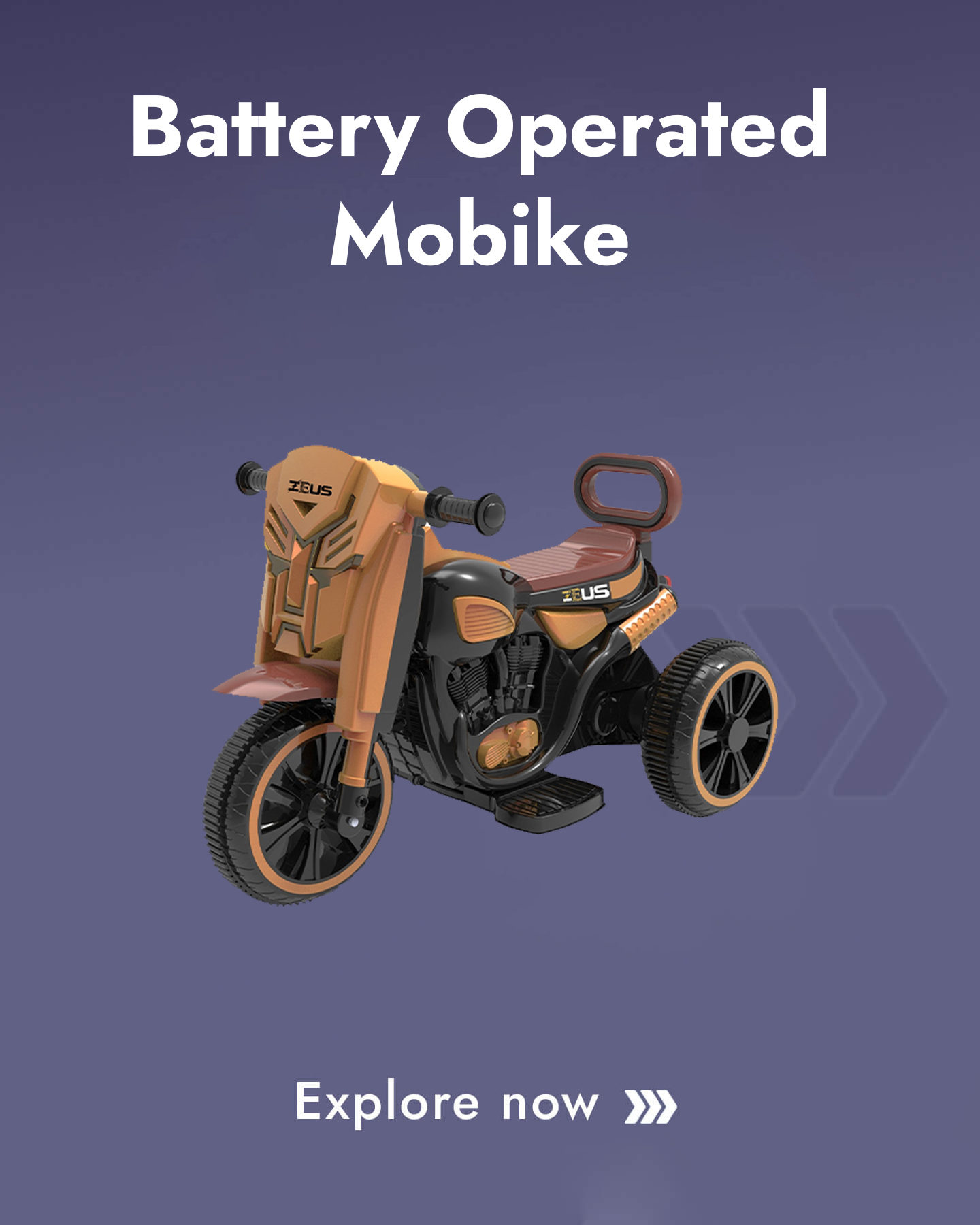 Battery operated kids motorbike and mobike collection