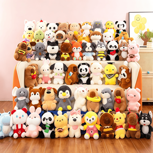 Manufacturer Stuffed Animal Hot Selling Promotional Claw Machine Toys Plush Small Soft Kids Cotton Gift
