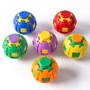 Transformable Spinning Top Ball Toys Stress Relieving Fingertip Toys