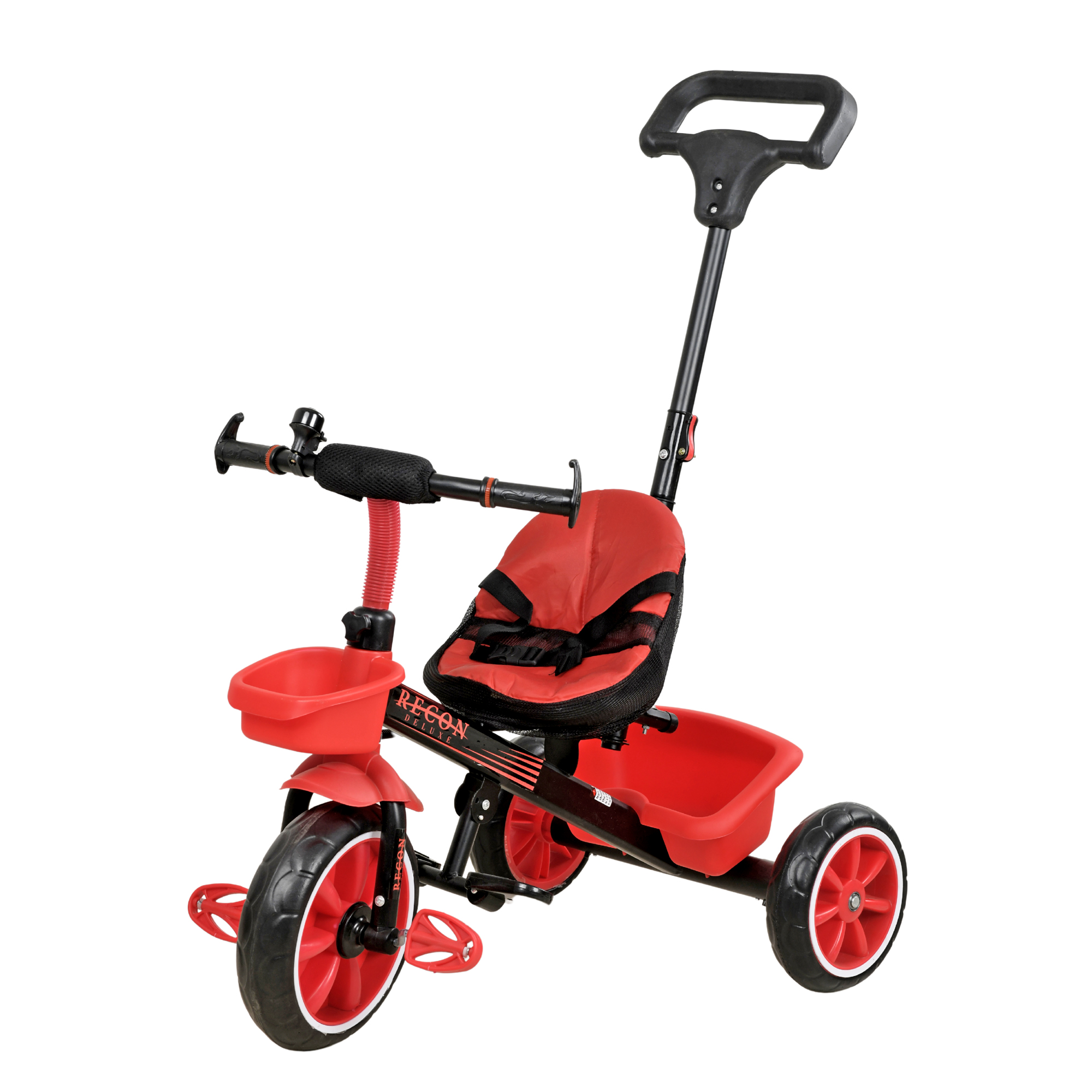Recon Deluxe Red — B2B Pedaled Tricycle Wholesale