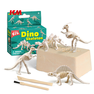 Mini Dinosaur Skeleton Dig Toys Archaeology Kids Exploration Dig Kits Promotional Toys
