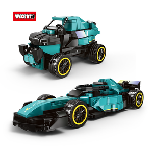 Woma Toys Car Building Block Set 2 in 1 Transforming Racing Car