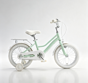 Unisex Children's Electric 4-in-1 Green Seat Cushion Balance Bike