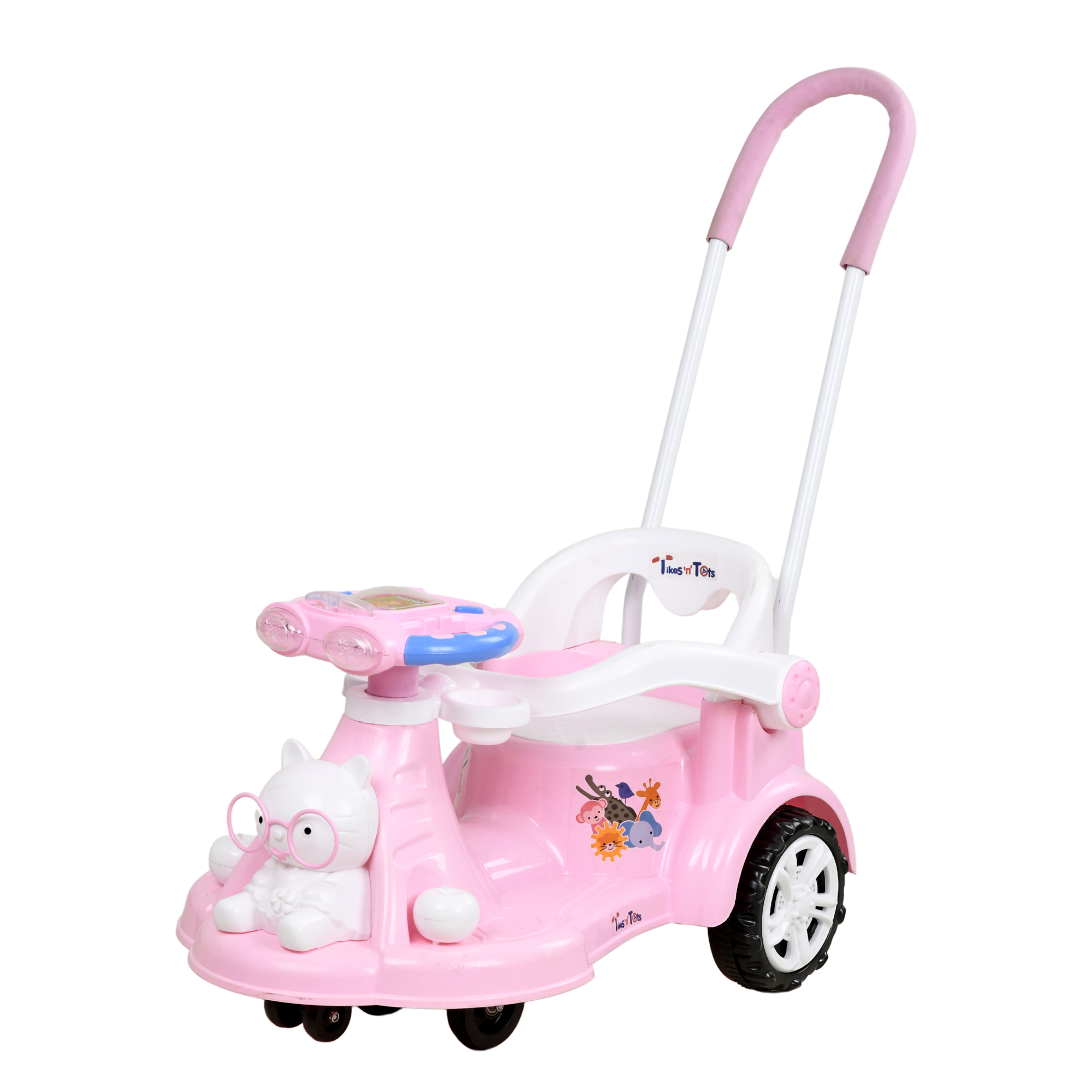 Magic Car Pushbar — Toddler Ride On Pushbar Car