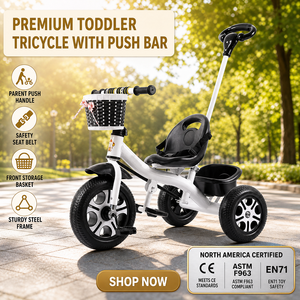 Kids Tricycle Best Sale 3 Wheels High Quality Baby Bicycle With Front Basket