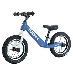 Childrens Balance Bike Pedal-Free Two-Wheeler Metal Frame